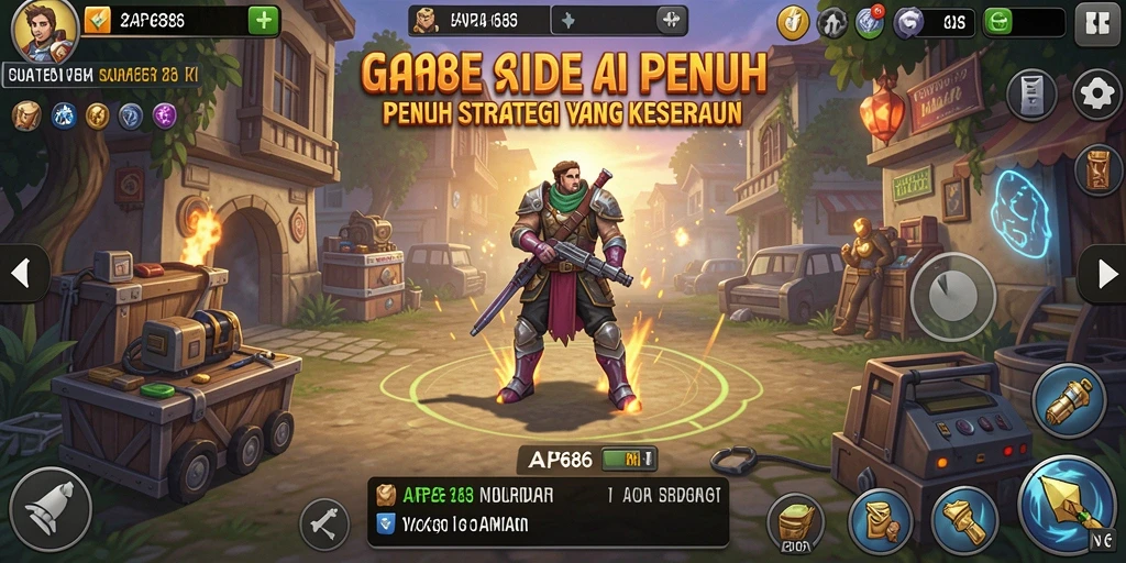 Tangkapan layar menampilkan pengalaman gameplay Idle yang seru dan strategis.