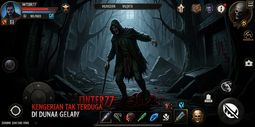 Gameplay Horror penuh ketegangan di INTER77.