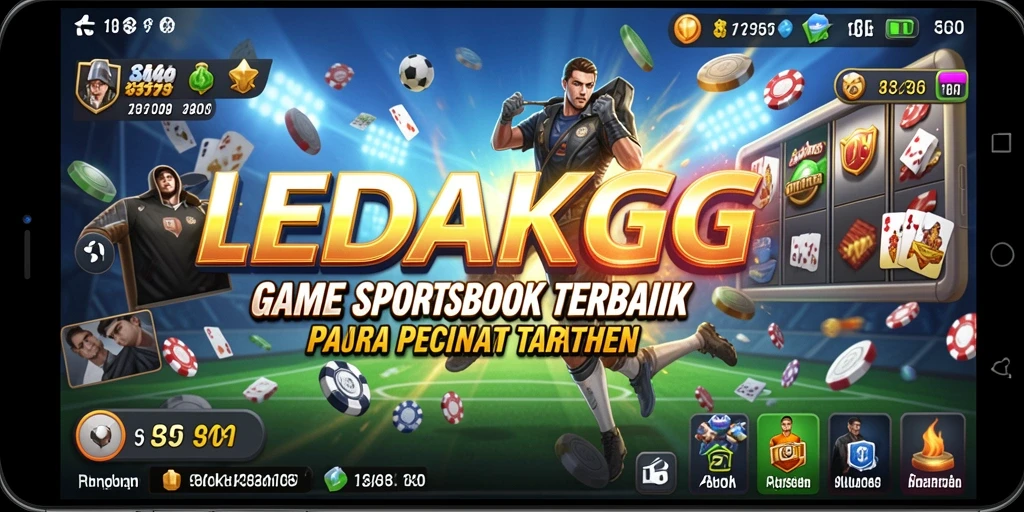 Tampilan menarik dari gameplay Sportsbook LEDAKGG.