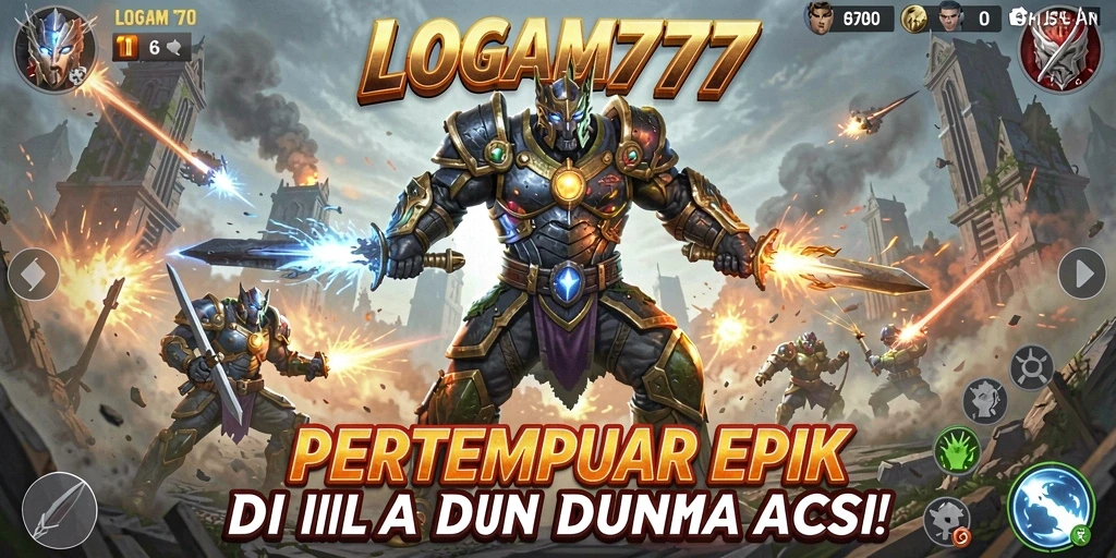 Tampilan menakjubkan dari gameplay seru LOGAM777.