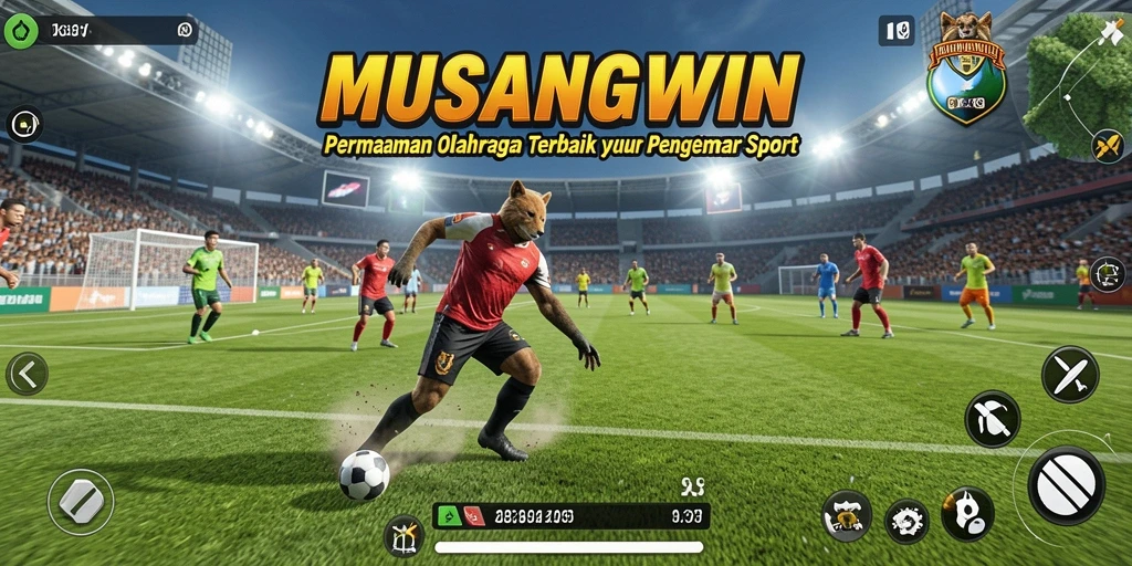 Tampilan gameplay MUSANGWIN yang seru dan kompetitif.