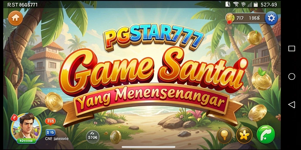 Tampilan permainan PGSTAR777 yang ceria dan menarik saat dimainkan.