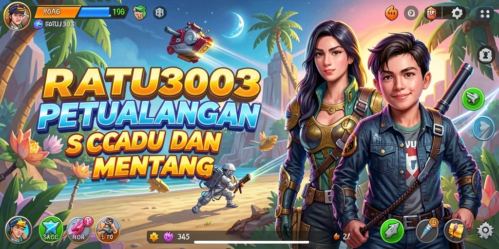 Tampilan gameplay yang seru dan penuh aksi di RATU303.