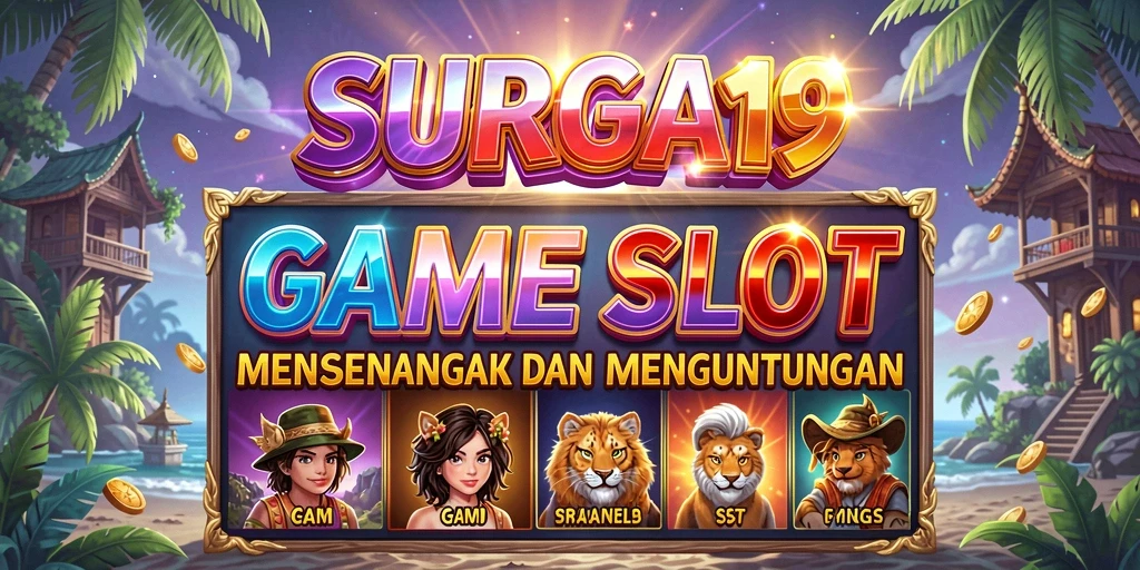 Tampilan menarik dari gameplay slot SURGA19 yang penuh warna.