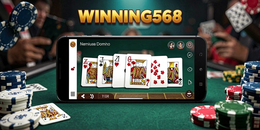 Tampilan gameplay Domino yang menarik dan interaktif.