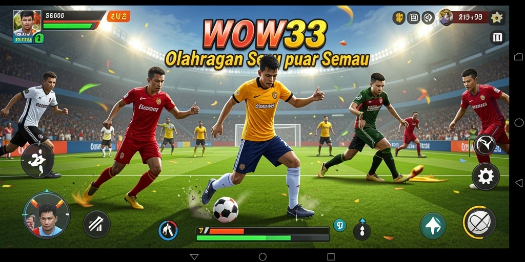 Gameplay seru dengan grafis menakjubkan di WOW33.